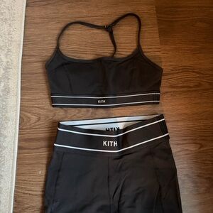 Kith Chocolate Brown Athletic Set